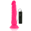 DIVERSIA - FLEXIBLE VIBRATING DILDO PINK 21 CM -O- 4.9 CM - Afbeelding 7