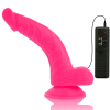 DIVERSIA - FLEXIBLE VIBRATING DILDO PINK 21.5 CM -O- 4.5 CM - Afbeelding 5