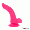 DIVERSIA - FLEXIBLE VIBRATING DILDO PINK 21.5 CM -O- 4.5 CM - Afbeelding 3