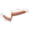 BAILE - ULTRA PASSIONATE DOUBLE DILDOS WITH HARNESS - Afbeelding 3