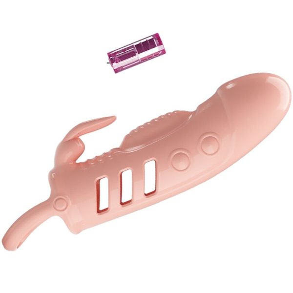 PRETTY LOVE - SLOANE NATURAL RABBIT PENIS SHEATH - Afbeelding 3