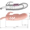 PRETTY LOVE - SLOANE NATURAL RABBIT PENIS SHEATH - Afbeelding 4