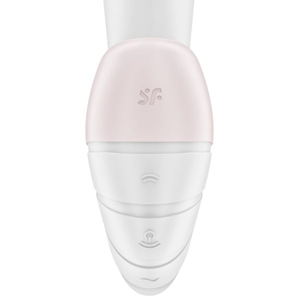 SATISFYER - SUPERNOVA AIR PULSE STIMULATOR & VIBRATION WHITE - Afbeelding 2