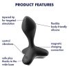 SATISFYER - GAME CHANGER PLUG VIBRATOR BLACK - Afbeelding 4