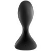 SATISFYER - TRENDSETTER VIBRATING PLUG APP BLACK - Afbeelding 2