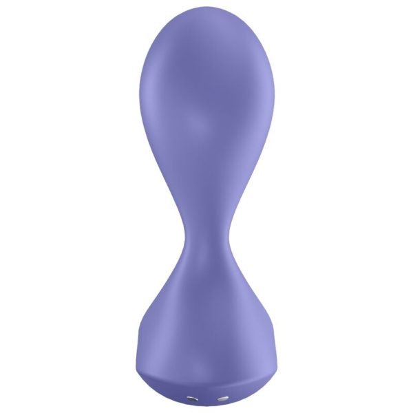 SATISFYER - SWEET SEAL VIBRATING PLUG APP VIOLET - Afbeelding 3