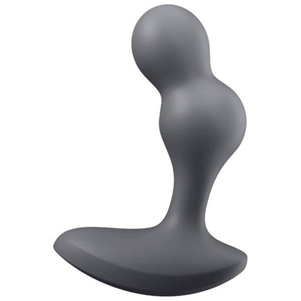 SATISFYER - DEEP DIVER VIBRATING PLUG APP GREY - Afbeelding 2