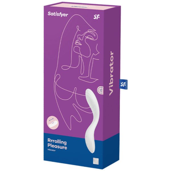 SATISFYER - RRROLLING PLEASURE GSPOT VIBRATOR WHITE - Afbeelding 5