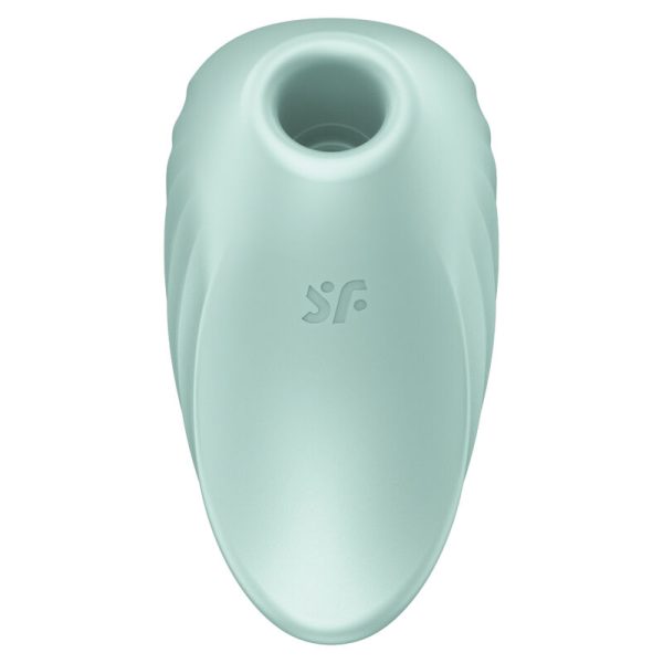 SATISFYER - PEARL DIVER AIR PULSE STIMULATOR & VIBRATOR GREEN - Afbeelding 2