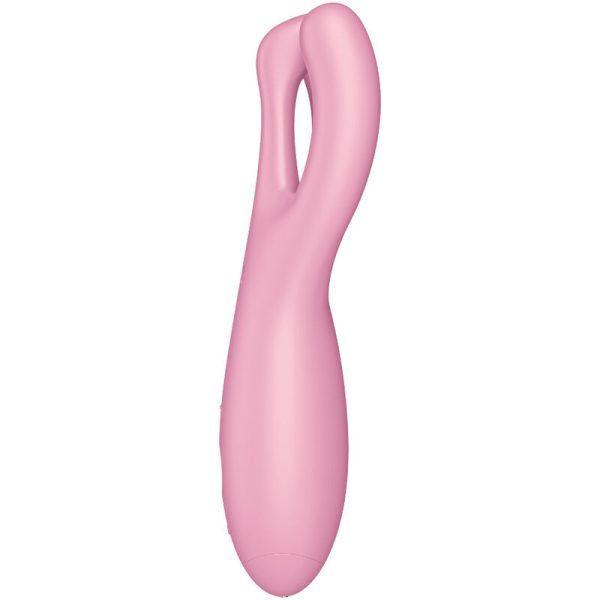 SATISFYER - THREESOME 4 VIBRATOR APP PINK - Afbeelding 3