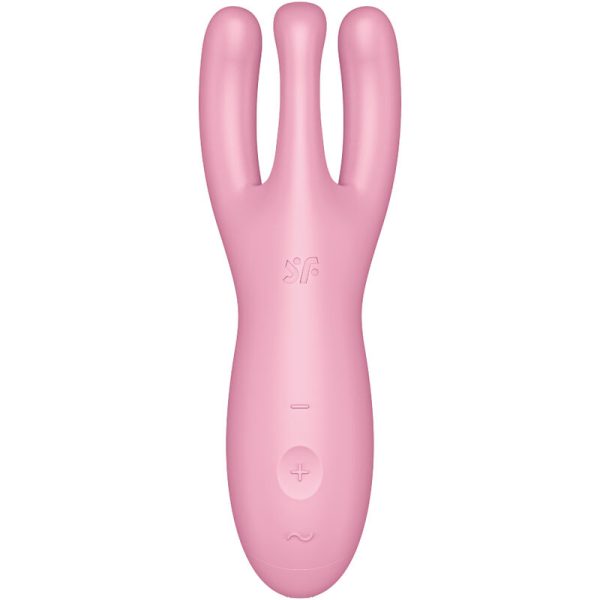 SATISFYER - THREESOME 4 VIBRATOR APP PINK - Afbeelding 2