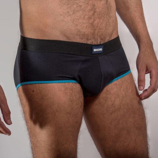 MACHO - MS24B BRIEF UNDERPANTS DARK BLUE S - Afbeelding 2