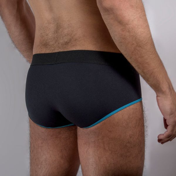 MACHO - MS24B BRIEF UNDERPANTS DARK BLUE L - Afbeelding 3