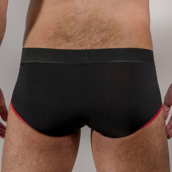 MACHO - MS24R BRIEF UNDERPANTS DARK RED XL - Afbeelding 3