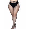 LEG AVENUE - BACKSEAM PANTYHOSE BLACK PLUS SIZE - Afbeelding 2