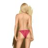PENTHOUSE - TOO HOT TO BE REAL THONG BORDEAUX S/M - Afbeelding 2
