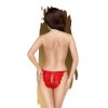 PENTHOUSE - TOO HOT TO BE REAL THONG RED L/XL - Afbeelding 2