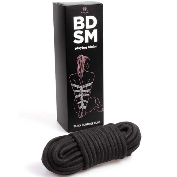 SECRETPLAY - BLACK BONDAGE ROPE BDSM COLLECTION - Afbeelding 2