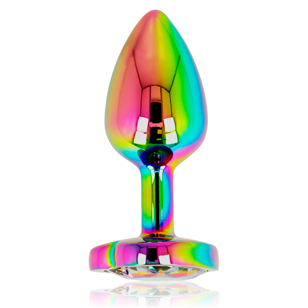 OHMAMA - IRIDESCENT HEART ANAL PLUG SIZE S - Afbeelding 2
