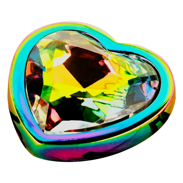 OHMAMA - IRIDESCENT HEART ANAL PLUG SIZE S - Afbeelding 3
