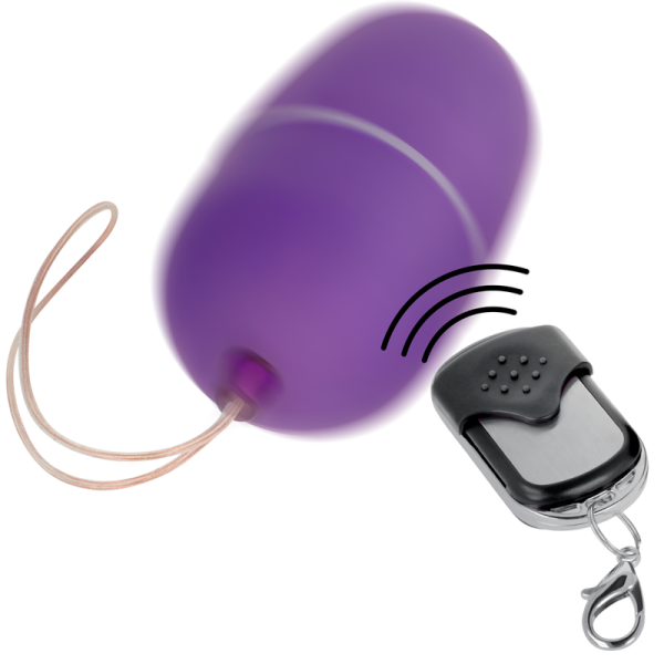 ONLINE - REMOTE CONTROL VIBRATING EGG M PURPLE - Afbeelding 3