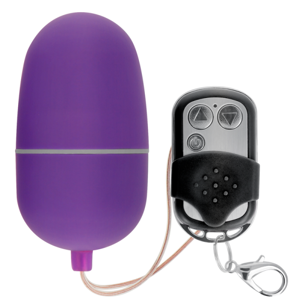 ONLINE - REMOTE CONTROL VIBRATING EGG M PURPLE - Afbeelding 4