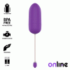 ONLINE - WATERPROOF VIBRATING EGG PURPLE