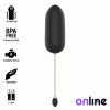 ONLINE - WATERPROOF VIBRATING EGG BLACK
