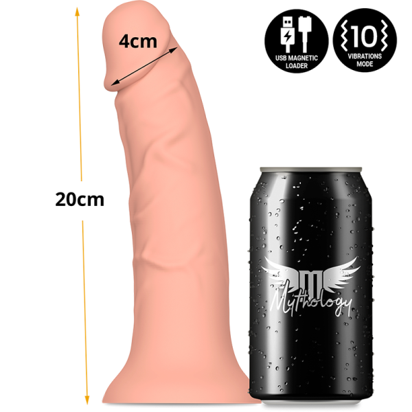 MYTHOLOGY - ASHER ORIGINAL DILDO M - VIBRATOR COMPATIBLE WITH WATCHME WIRELESS TECHNOLOGY - Afbeelding 3