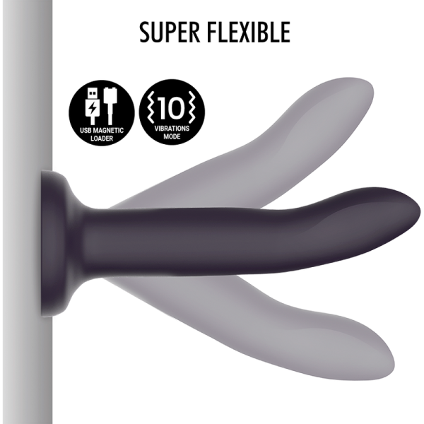 MYTHOLOGY DUMAN MYSTIC DILDO S - VIBRATOR WATCHME WIRELESS TECHNOLOGY COMPATIBLE - Afbeelding 7