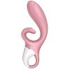 SATISFYER - HUG ME RABBIT VIBRATOR APP PINK - Afbeelding 2