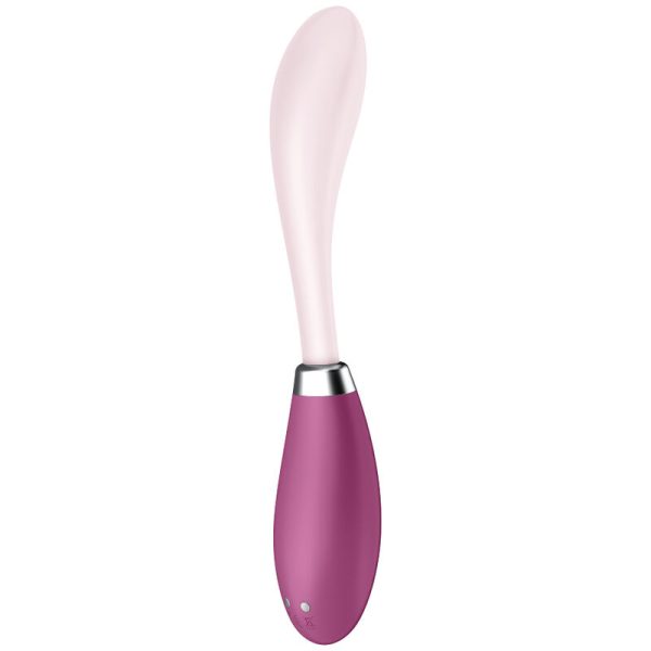 SATISFYER - G-SPOT FLEX 3 MULTI VIBRATOR RED - Afbeelding 3