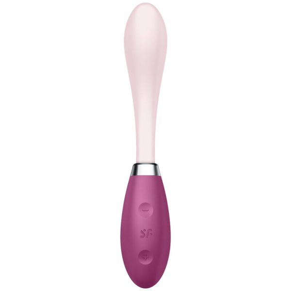 SATISFYER - G-SPOT FLEX 3 MULTI VIBRATOR RED - Afbeelding 2