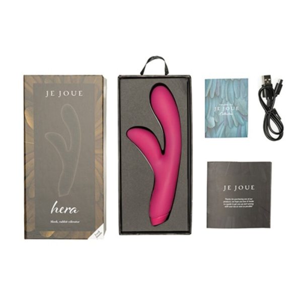 JE JOUE - HERA RABBIT VIBRATOR - FUCHSIA - Afbeelding 5