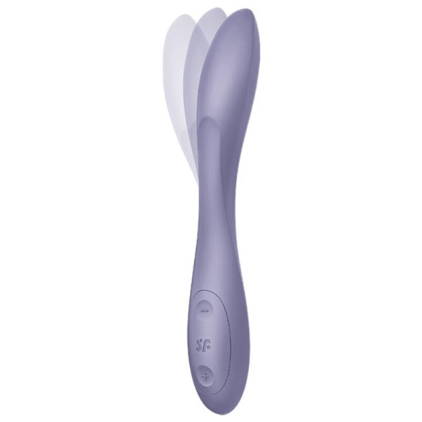 SATISFYER - G-SPOT FLEX 2 MULTI VIBRATOR PURPLE - Afbeelding 2