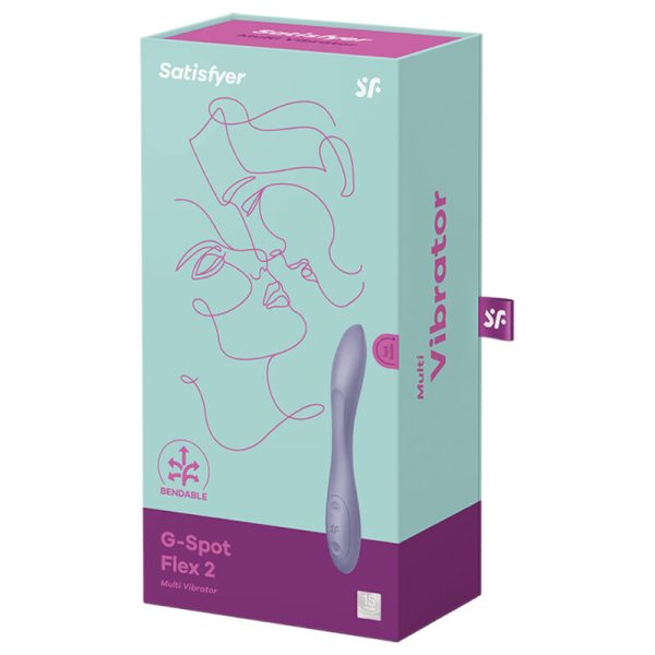 SATISFYER - G-SPOT FLEX 2 MULTI VIBRATOR PURPLE - Afbeelding 4