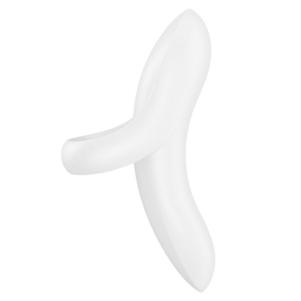 SATISFYER - BOLD LOVER FINGER VIBRATOR WHITE - Afbeelding 2