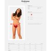 OBSESSIVE - RUBINESA THONG L/XL - Afbeelding 7