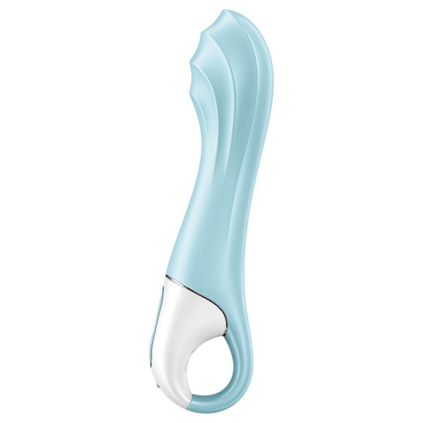 SATISFYER - AIR PUMP VIBRATOR 5+ INFLATABLE G-SPOT VIBRATOR APP BLUE - Afbeelding 2