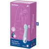 SATISFYER - AIR PUMP VIBRATOR 5+ INFLATABLE G-SPOT VIBRATOR APP BLUE - Afbeelding 4