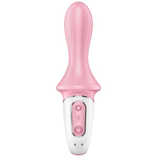 SATISFYER - AIR PUMP BOOTY 5+ INFLATABLE ANAL VIBRATOR PINK - Afbeelding 3