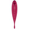 SATISFYER - TWIRLING PRO+ AIR PULSE STIMULATOR & VIBRATOR APP RED - Afbeelding 2