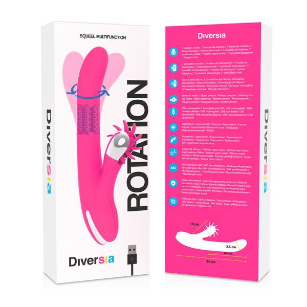 DIVERSIA - BUNNY ROTATION 24 CM - Afbeelding 10