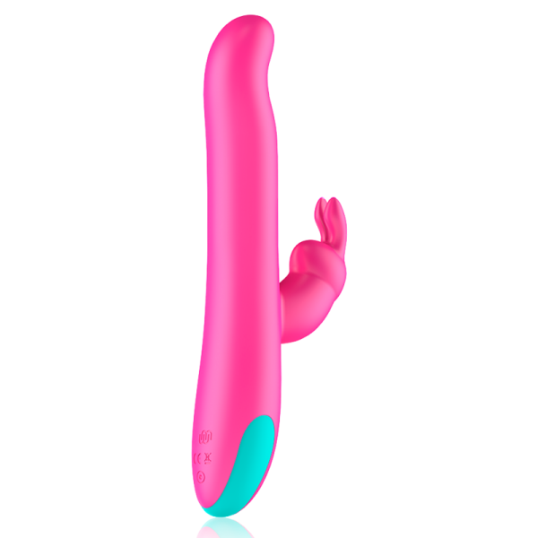 HAPPY LOKY - PLUTO RABBIT VIBRATOR & ROTATOR WATCHME WIRELESS TECHNOLOGY COMPATIBLE - Afbeelding 4