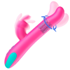 HAPPY LOKY - PLUTO RABBIT VIBRATOR & ROTATOR WATCHME WIRELESS TECHNOLOGY COMPATIBLE - Afbeelding 3