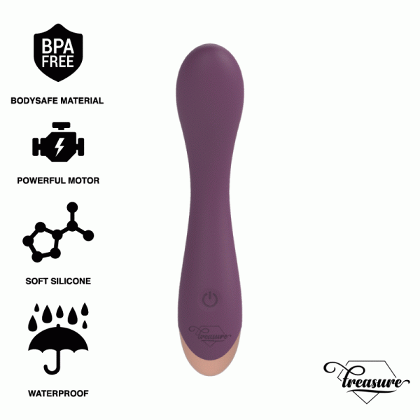 TREASURE - HANSEL G-SPOT VIBRATOR WATCHME WIRELESS TECHNOLOGY COMPATIBLE - Afbeelding 2