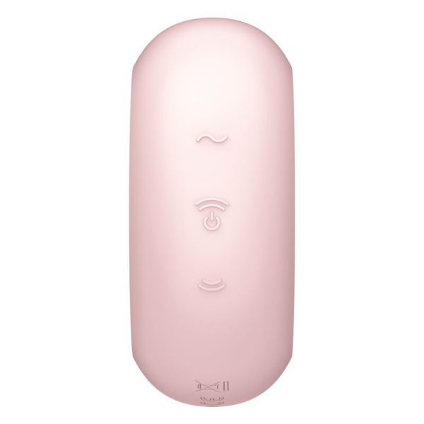 SATISFYER - PRO TO GO 3 DOUBLE AIR PULSE STIMULATOR & VIBRATOR PINK - Afbeelding 4
