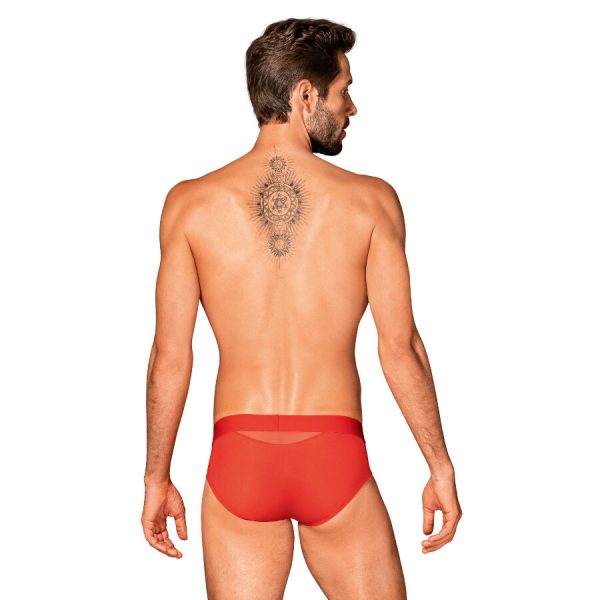OBSESSIVE - BOLDERO BRIEFS RED S/M - Afbeelding 2