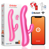 ONINDER - OSLO VIBRATION & ROTATION PINK - FREE APP - Afbeelding 2