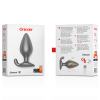 ONINDER - RIO VIBRATING ANAL PLUG BLACK - FREE APP - Afbeelding 7